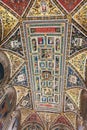 Ceiling of Piccolomini Library in Siena Cathedral Duomo di Sien